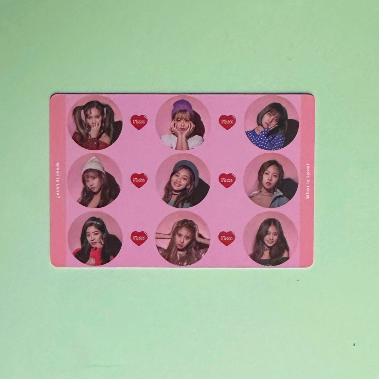 Twice What is Love? POB Photocard official K-pop merch