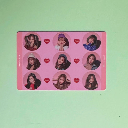Twice What is Love? POB Photocard official K-pop merch