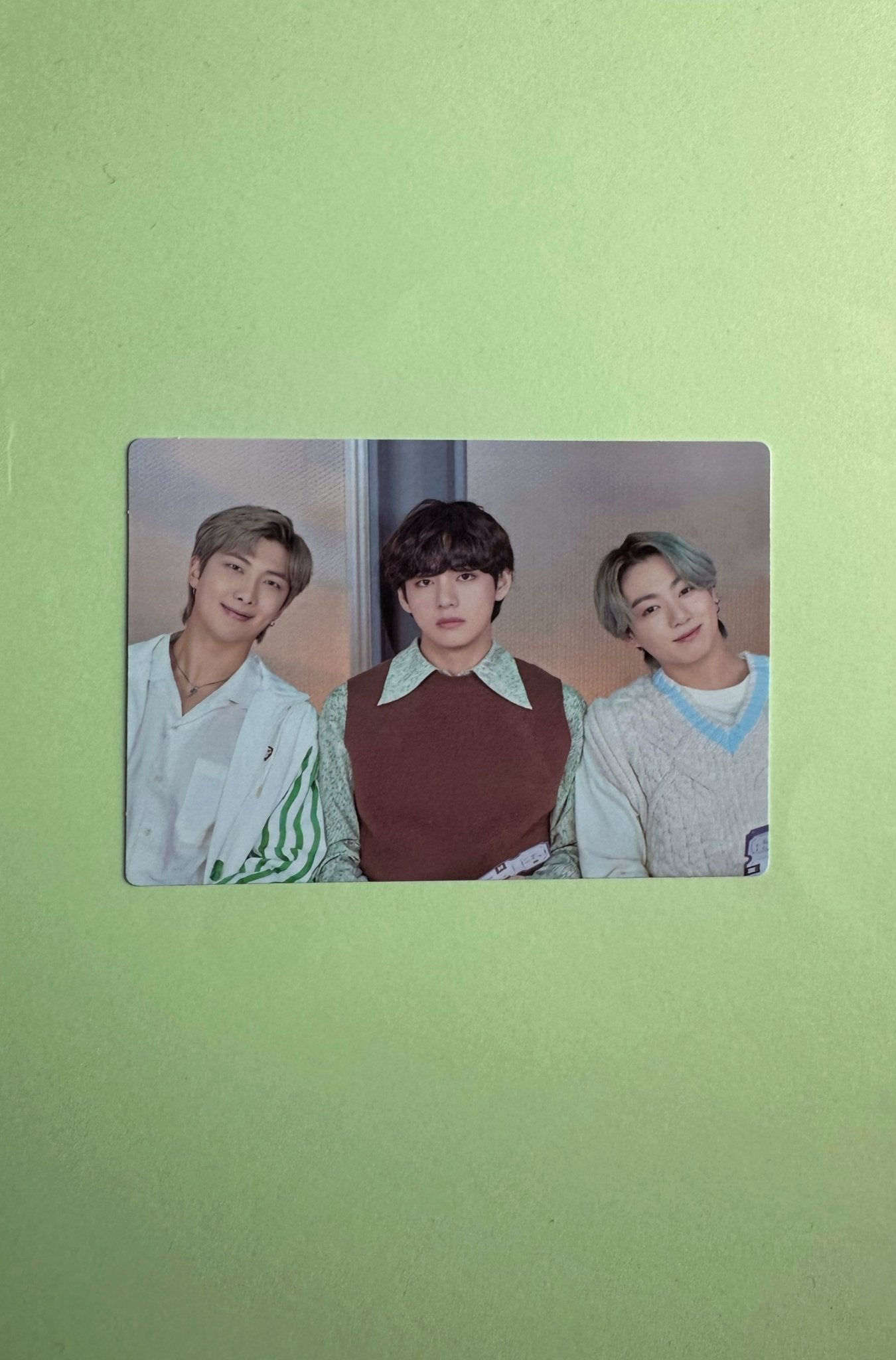 Unit - BTS - RM V Jungkook - 2021 Muster Sowoozoo - Photocard - Ginger Root Photocard
