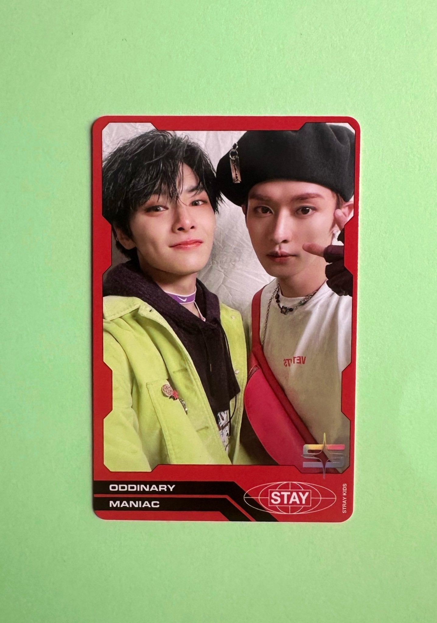 Unit - Stray Kids - Oddinary Album - I.N Lee Know - POB Trading Photocard - Ginger RootPhotocard