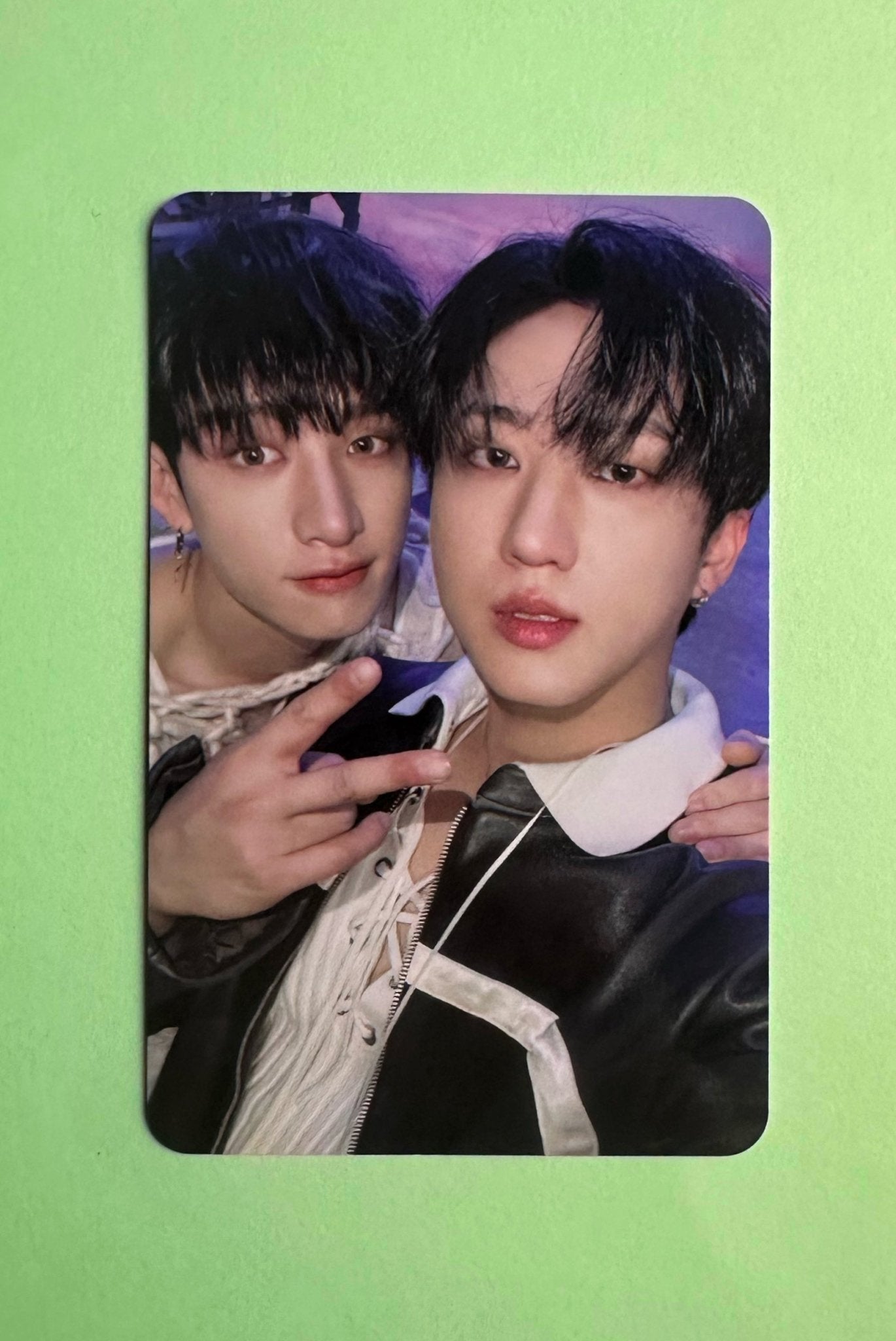 Unit - Stray Kids - Rock Star Album - Bang Chan Changbin - Photocard - Ginger RootPhotocard