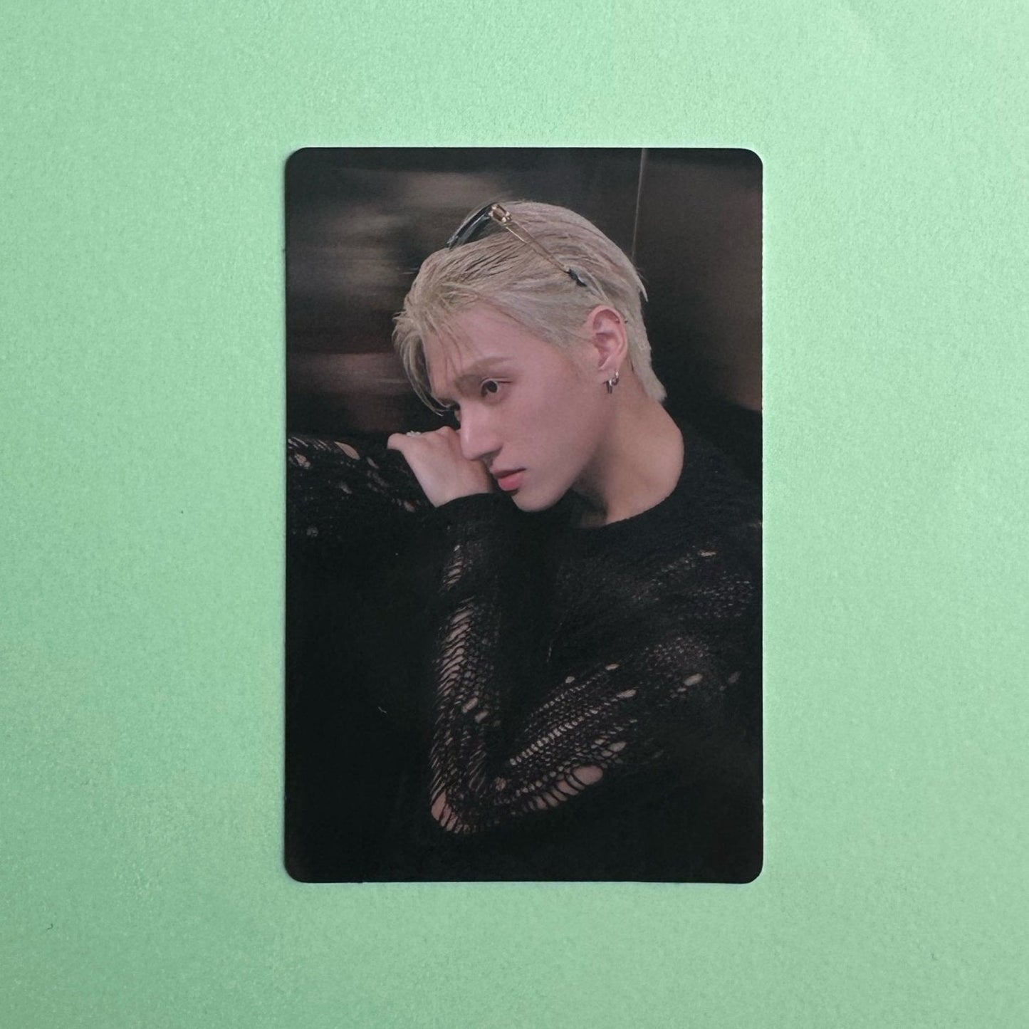 Wooyoung - Ateez - Golden Hour: Part 3 Album - Set B Photocard - Ginger Root Photocard UK Kpop Shop