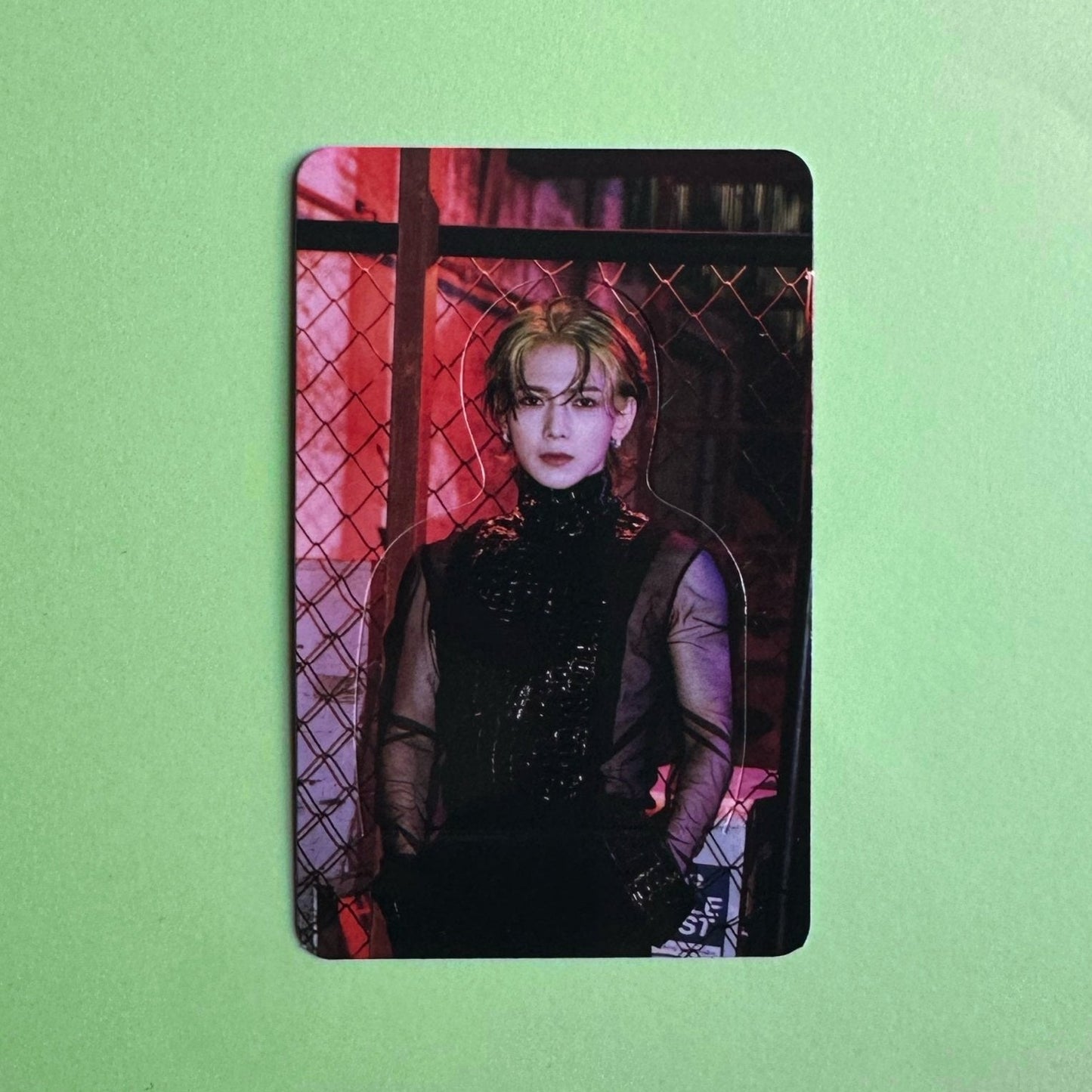 Yeosang - Ateez - The World EP1: FIN - Standee Ver Photocard - Ginger Root Photocard UK Kpop Shop