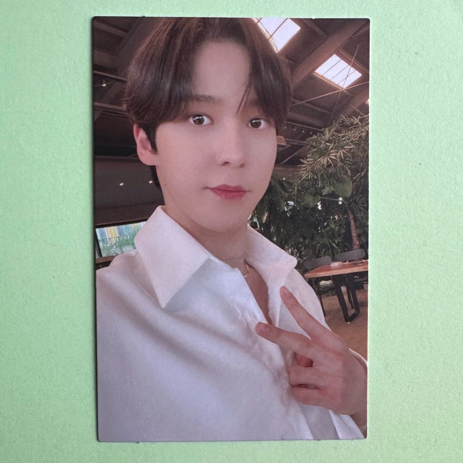 Yunho - Ateez - Zero: Fever Part 3 - Diary Ver Photocard - Ginger Root Photocard UK Kpop Shop